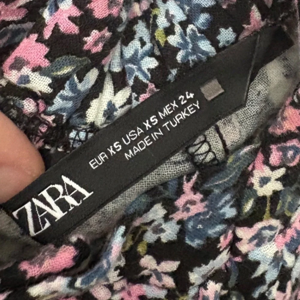 Zara NWOT Cotton Dungarees